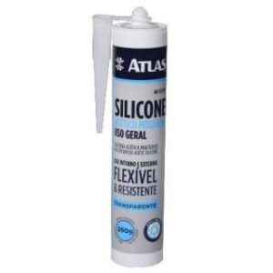 Silicone Transparente Multiuso 260G Atlas