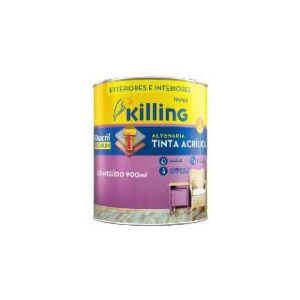 Killing Acrílico Fosco Premium Branco 0,9lt