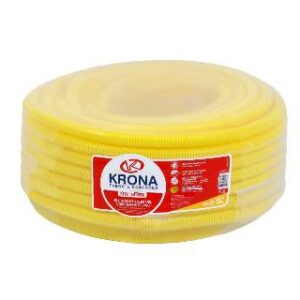 Eletroduto Corrugado 20mm 1/2 Amarelo 25 METROS Krona