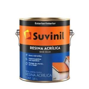 Suvinil Resina Acrilica Base Agua Incolor 3,6 L