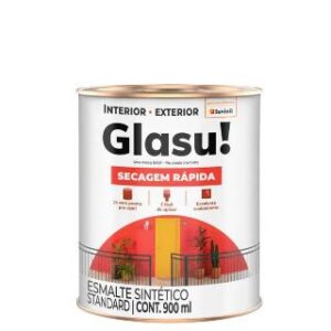 Glasu Esmalte Marrom Conhaque Brilhante 0,9 Lts
