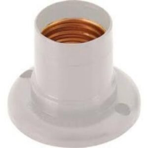 Suporte para Lampada PVC Fixo